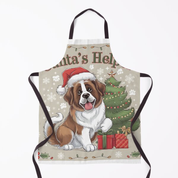 Item preview, Christmas St Bernard | Saint Bernard | St Bernardus | Bernhardiner| Hund designed and sold by Zibis09.