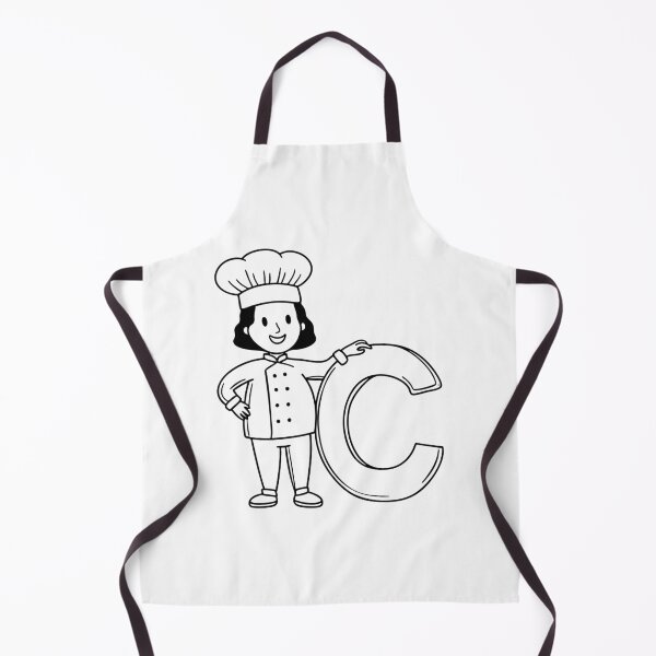 Item preview, Illustration of a Chef Beside Letter C designed and sold by rasagamastore.