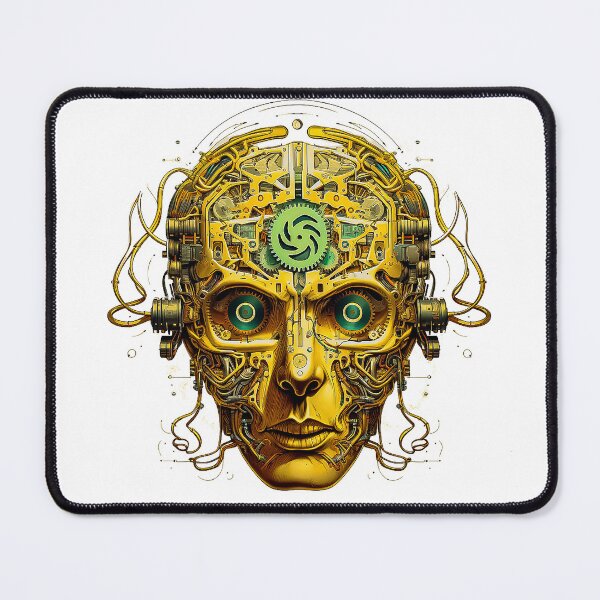 Item preview, Mechanical Face Mindscape designed and sold by Amanda's Factory.