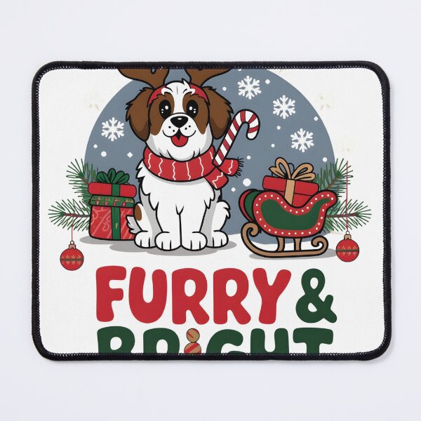 Item preview, Christmas St Bernard | Saint Bernard | St Bernardus | Bernhardiner| Hund designed and sold by Zibis09.
