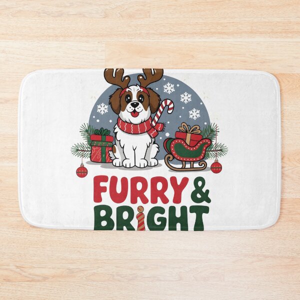 Item preview, Christmas St Bernard | Saint Bernard | St Bernardus | Bernhardiner| Hund designed and sold by Zibis09.