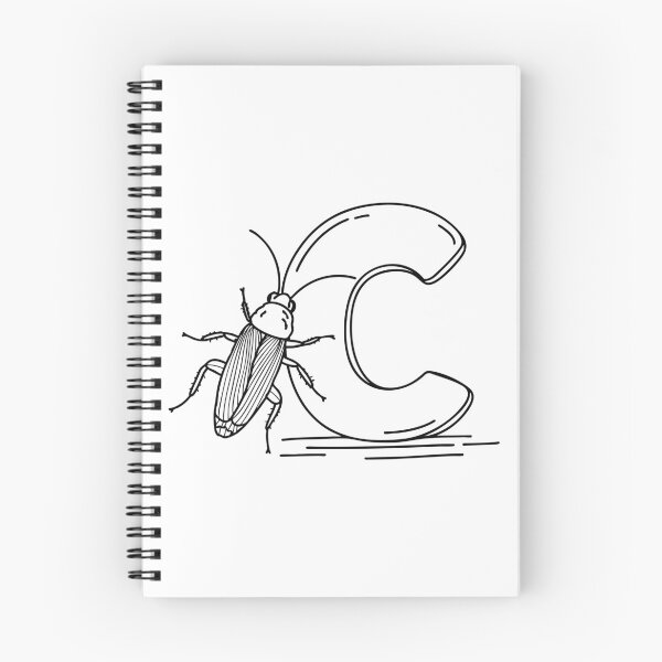 Item preview, Illustration of a Cockroach Beside Letter C designed and sold by rasagamastore.