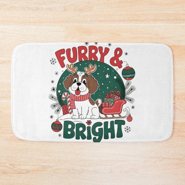 Item preview, Christmas St Bernard | Saint Bernard | St Bernardus | Bernhardiner| Hund designed and sold by Zibis09.