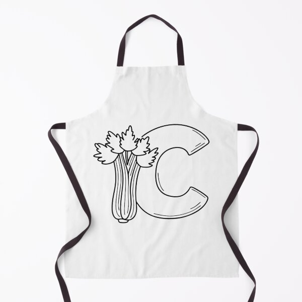 Item preview, Illustration of Celery Beside Letter C designed and sold by rasagamastore.