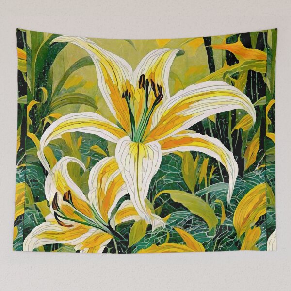Item preview, Yellow Lilies designed and sold by ViaARTfactory.