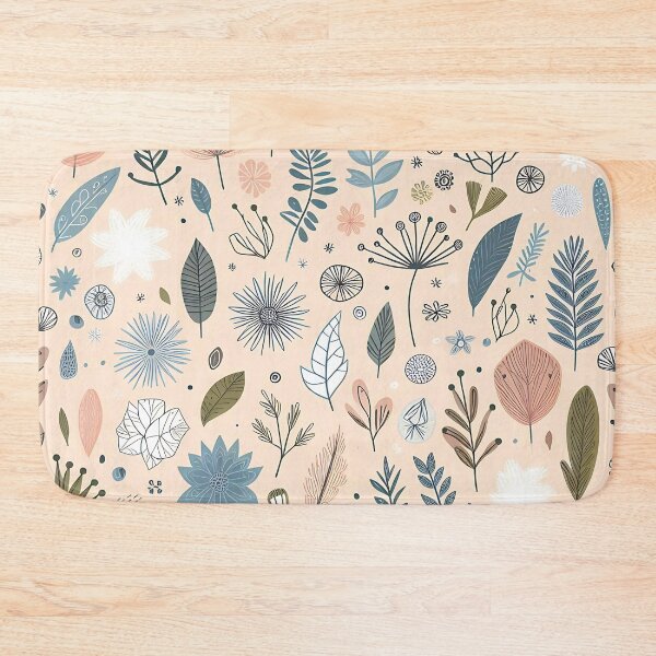 Item preview, Floral seamless pattern with leaves and herbs. designed and sold by Haji  Kamora.