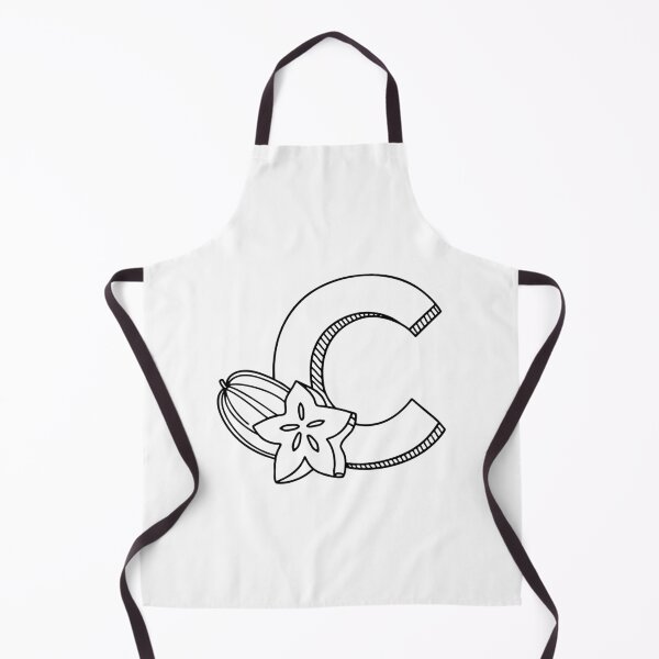 Item preview, Illustration of a Carambola Beside Letter C designed and sold by rasagamastore.
