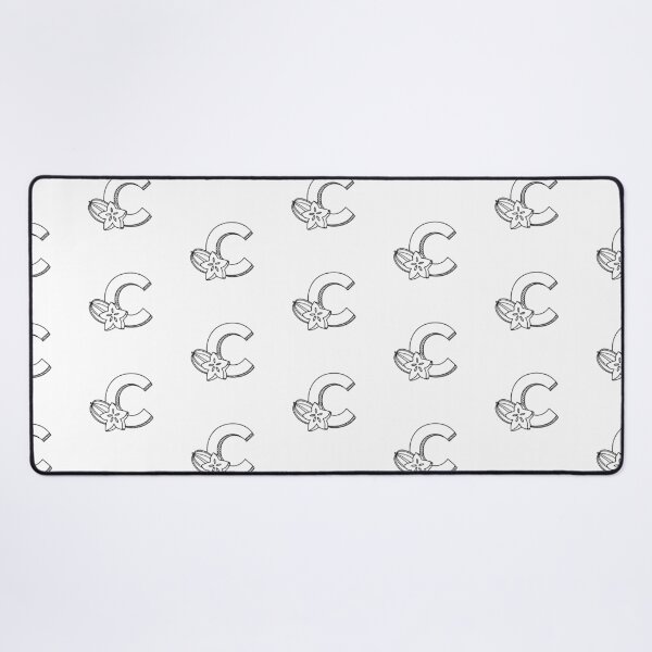 Item preview, Illustration of a Carambola Beside Letter C designed and sold by rasagamastore.