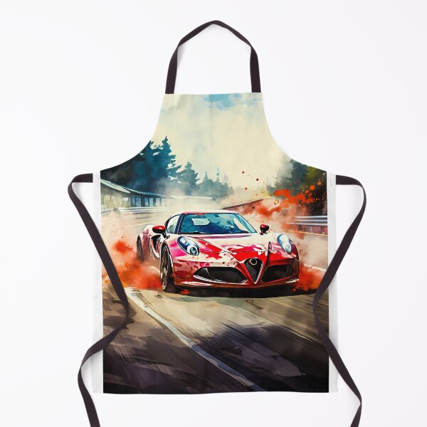Item preview, Red Alfa Romeo 4C Italian Performance Redefined designed and sold by RevUpDesign.