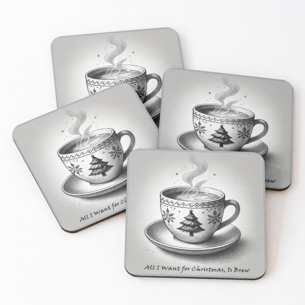 Item preview, All I Want for Christmas is Brew Holiday BAMBA designed and sold by BambaAesthetics.