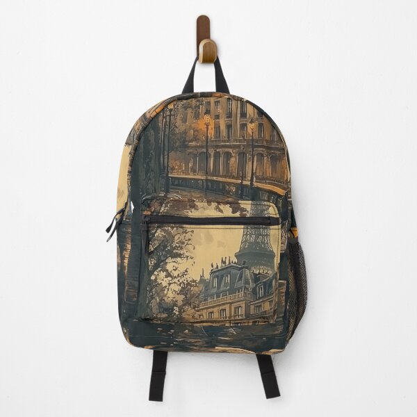 Item preview, Vintage Parisian Stroll – Collector's Poster designed and sold by pixal-shop.