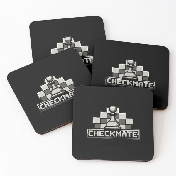 Item preview, Game Over: 8-Bit Checkmate designed and sold by 8bitdecalworld.