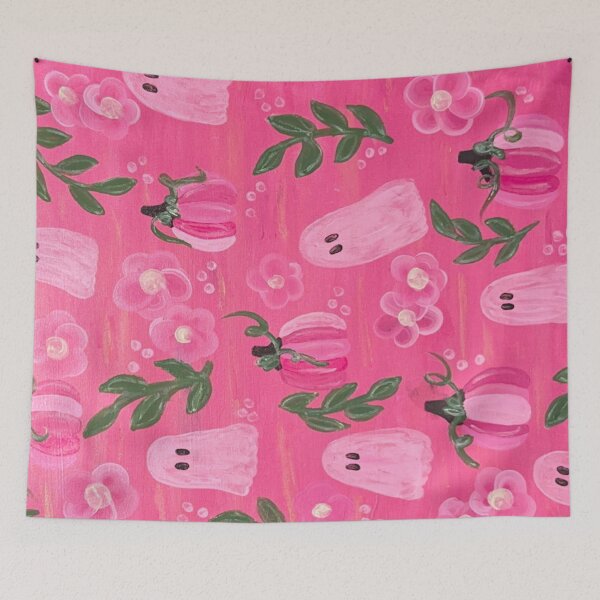Item preview, Pink pumpkins designed and sold by Bright Start Prints.