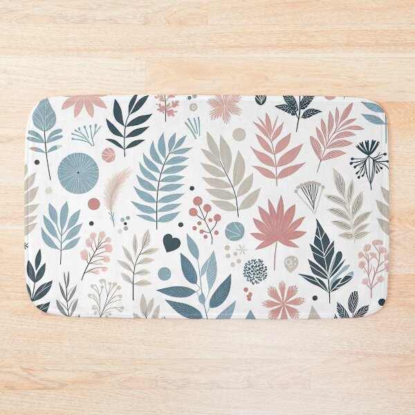 Item preview, Floral seamless pattern with leaves and herbs. designed and sold by Haji  Kamora.