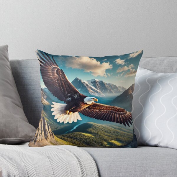 Item preview, Majestic Eagle Soar T-Shirt Design designed and sold by Kajalstudio.
