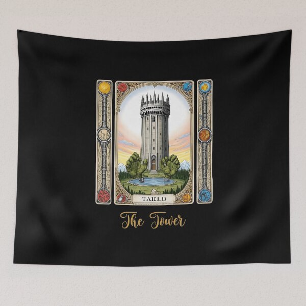 Item preview, Tarot - The Tower designed and sold by Pflugart.
