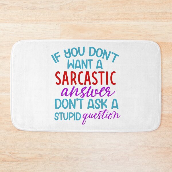 Item preview, Playful Attitude with Sarcastic Flair designed and sold by CleanDecor.