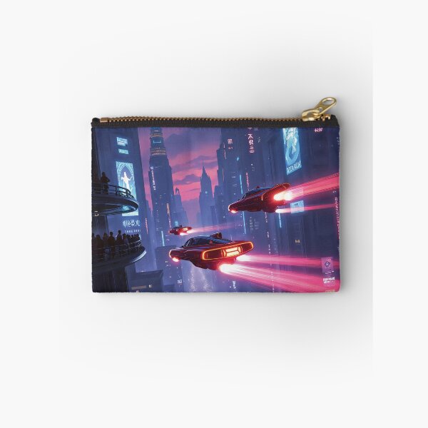 Item preview, flying cyberpunk cars in the future designed and sold by Mauswohn.