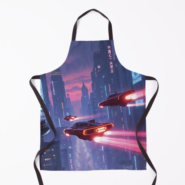 Item preview, flying cyberpunk cars in the future designed and sold by Mauswohn.
