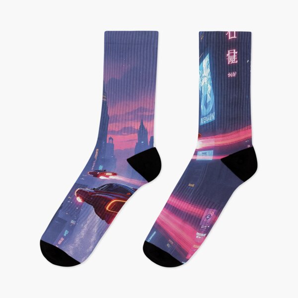 Item preview, flying cyberpunk cars in the future designed and sold by Mauswohn.