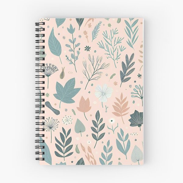 Item preview, Floral seamless pattern with leaves and herbs. designed and sold by Haji Kamora.