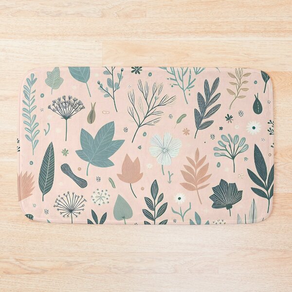 Item preview, Floral seamless pattern with leaves and herbs. designed and sold by Haji  Kamora.