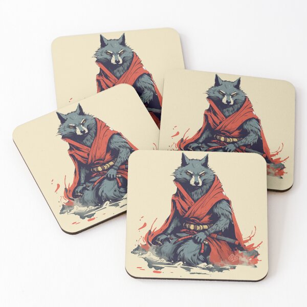 Item preview, Samurai Wolf designed and sold by Amir Faysal.