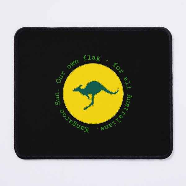 Item preview, Kangaroo Sun logo for Our own flag, for all Australians.  designed and sold by Kangaroo Sun.