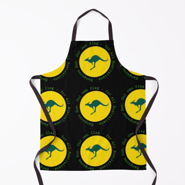 Item preview, Kangaroo Sun logo for Our own flag, for all Australians.  designed and sold by Kangaroo Sun.