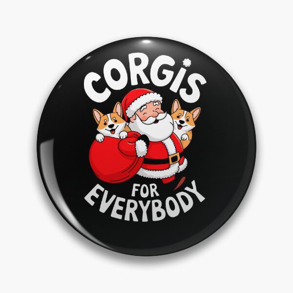 Item preview, Corgi For Everybody Christmas Santa designed and sold by rafaeltto.