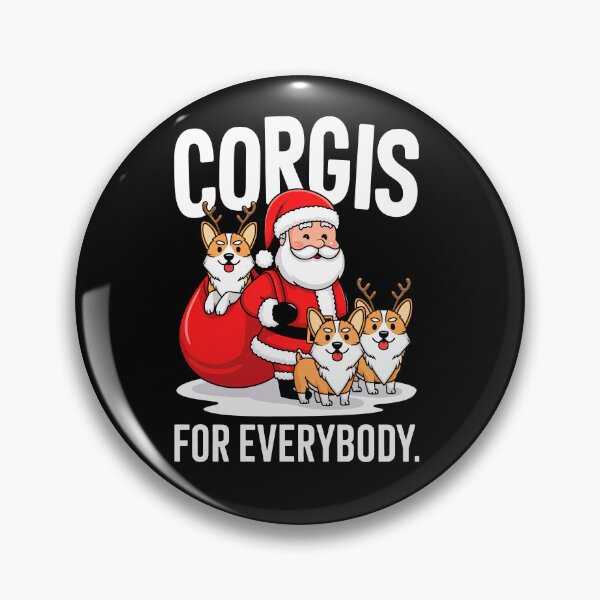 Item preview, Corgis For Everybody Christmas Santa designed and sold by rafaeltto.