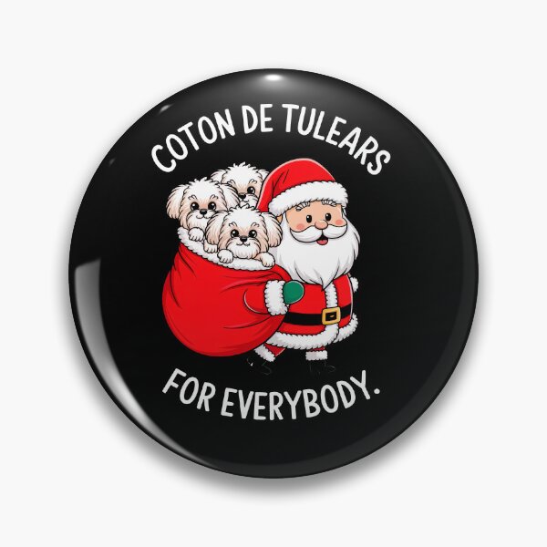 Item preview, Coton De Tulear For Everybody Christmas Santa designed and sold by rafaeltto.
