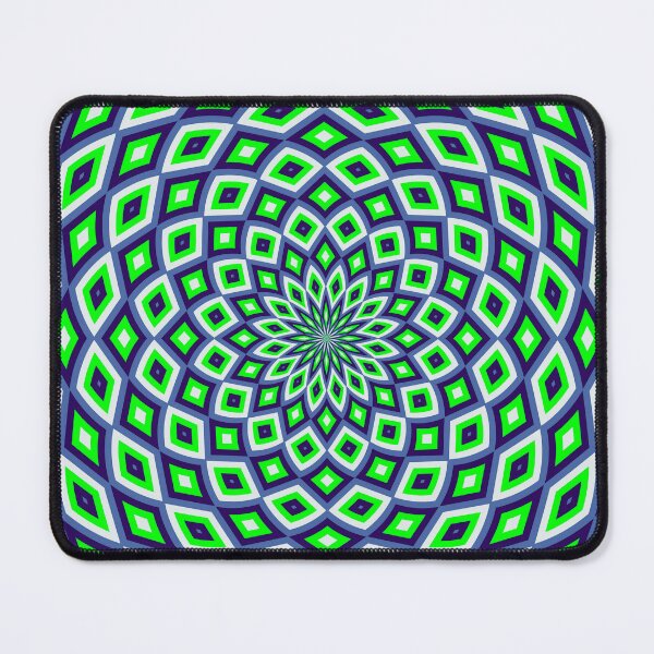 Item preview, Dome Effect Mandala Pattern Blue, Lime, Lilac designed and sold by taiche.