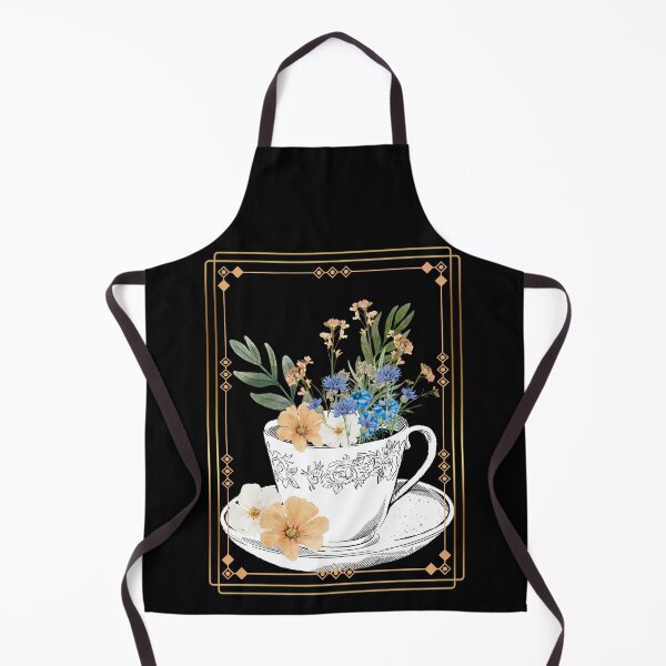 Item preview, Floral tea cup romanian folk traditional pattern designed and sold by Little Miss Bee.