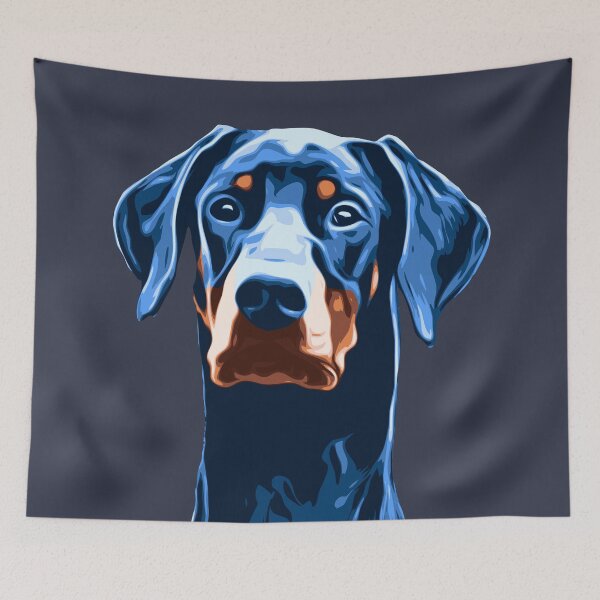 Item preview, Natural Ear Doberman Dog Pup designed and sold by Etienne Ranc.