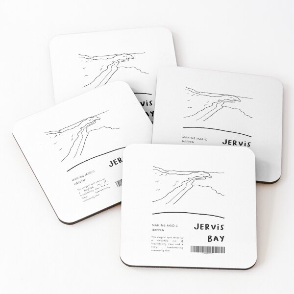 Item preview, Jervis Bay: Making Magic Happen | Natural Scenery Illustration   designed and sold by RM-Journey.