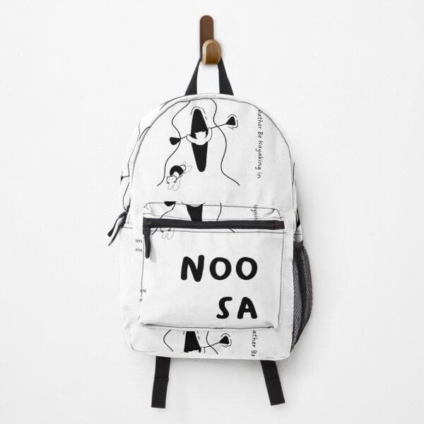 Item preview, I’d Rather Be Kayaking in Noosa | Illustration of a Cat Using a Kayak and a Swimming Cat   designed and sold by RM-Journey.