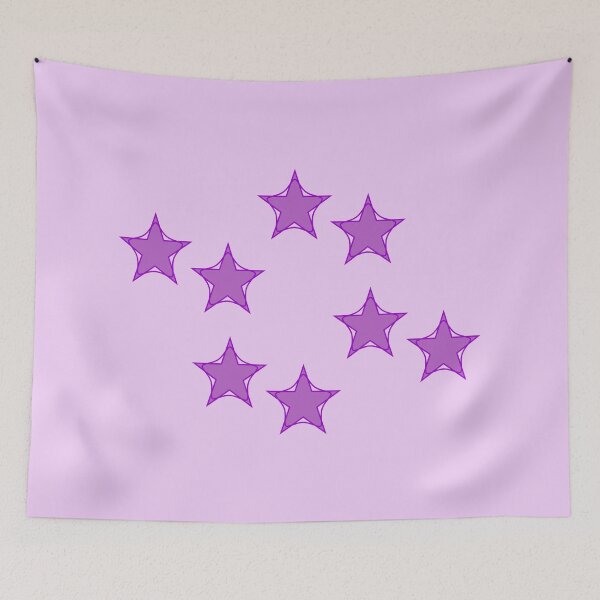 Item preview, Violet Stars 2, Unique designed and sold by villacreativa.