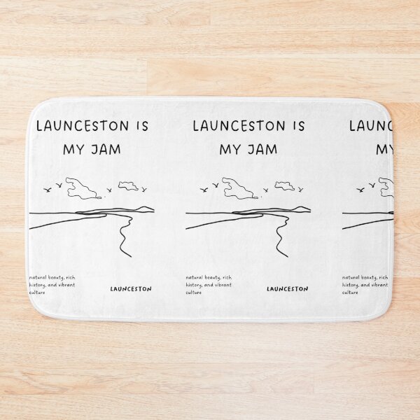 Item preview, Launceston is My Jam | Natural Scenery Illustration designed and sold by RM-Journey.