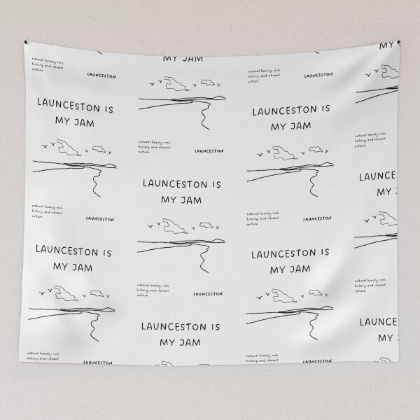 Item preview, Launceston is My Jam | Natural Scenery Illustration   designed and sold by RM-Journey.