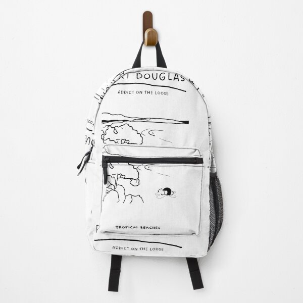 Item preview, Port Douglas: Addict on the Loose | Illustration of Nature Scenery and Swimming Cat   designed and sold by RM-Journey.
