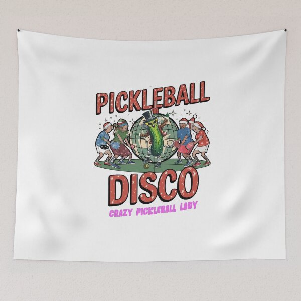 Item preview, Crazy Pickleball Lady Women's Enthusiast Fan Design CLASSIC T-SHIRT designed and sold by inkfluenceart.