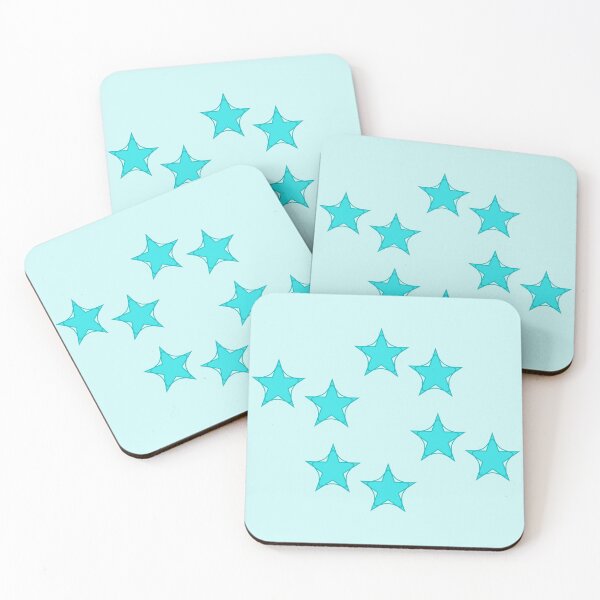 Artikelvorschau, Mint Stars 2, Einzigartig entworfen und verkauft von villacreativa.