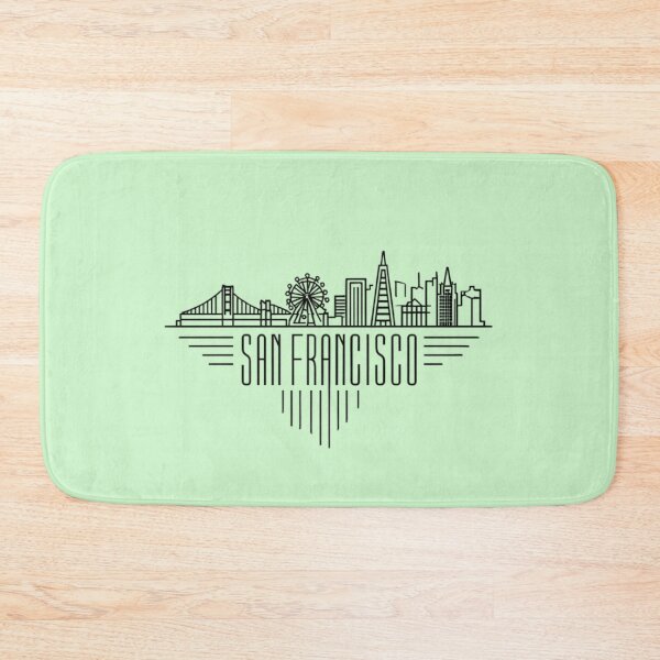 Item preview, Stylized San Francisco Skyline designed and sold by Aise06.