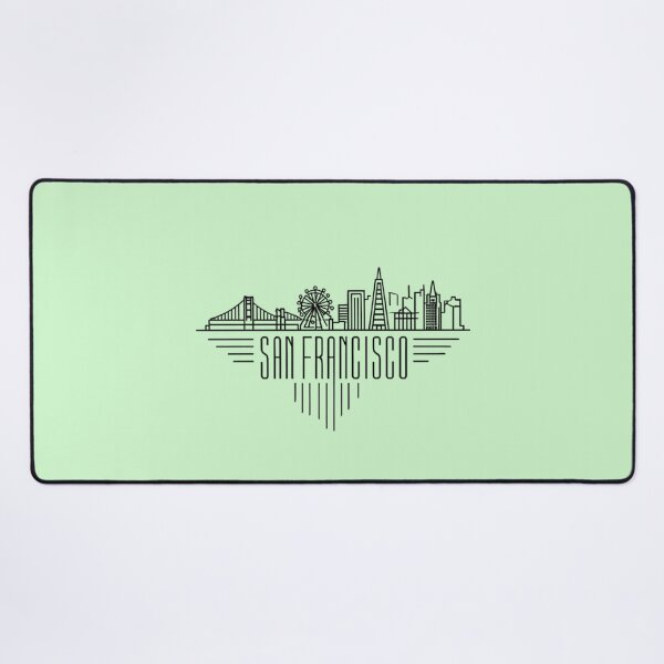 Item preview, Stylized San Francisco Skyline designed and sold by Aise06.