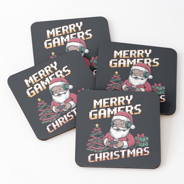 Item preview, Christmas pixel art - Merry Christmas gamers: Santa Pixel Gamer designed and sold by charlypicazo.