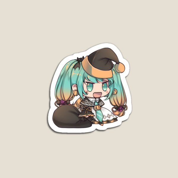 Item preview, Padoru Miku Halloween designed and sold by tifaamakura.
