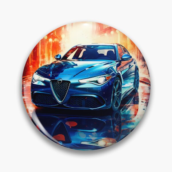 Artikelvorschau, Alfa Romeo Giulia Quadrifoglio Power & Beauty beleuchtet entworfen und verkauft von RevUpDesign.