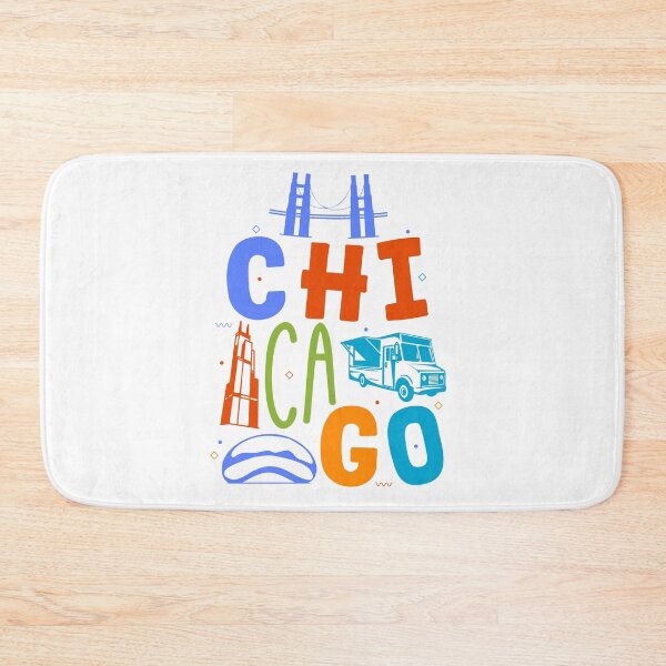 Artikelvorschau, Chicago-Souvenir-Skyline Chicago-Liebhaber Illinois Chicago entworfen und verkauft von DSWShirts.