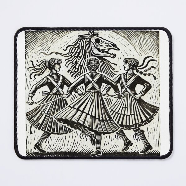 Item preview, Mari and the Morris designed and sold by FolkFoundry.